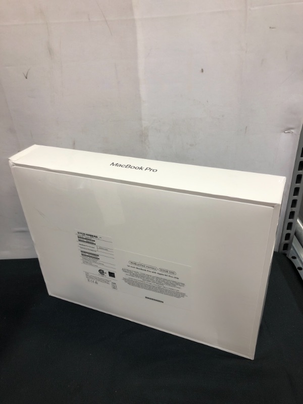Photo 1 of MacBook Pro 14" Laptop - Apple M1 Pro chip - 16GB Memory - 512GB SSD (Latest Model) - Space Gray - FACTORY SEALED 
