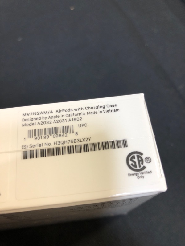 Photo 1 of Apple AirPods (2nd Generation) - FACTORY SEALED 
