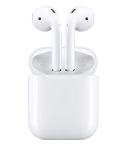 Photo 1 of Apple AirPods (2nd Generation) MV7N2AM/a with Charging Case - Stereo - Wireless - Bluetooth - Earbud - Binaural - in-ear
