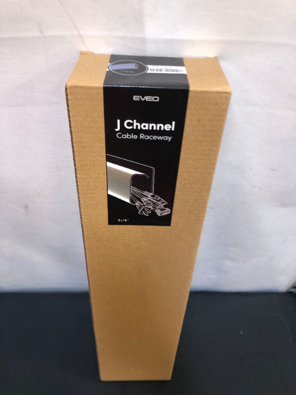Photo 1 of EVEO Cable Management 96'' J Channel- 6 Pack Cord Cover- Cable Raceway- Cable Management Under Desk with Adhesive Stripe Built-in 6 X 16in- Easy to Install Desk Cord Organizer- Cable Raceway, COLOR IS SKY BLUE 
