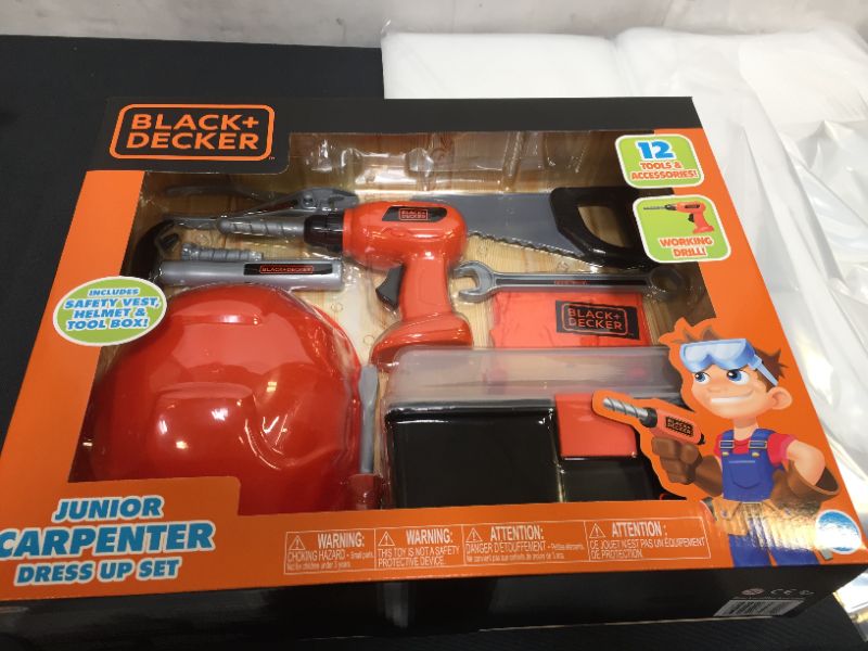 Photo 2 of BLACK+DECKER Junior Carpenter Dress up Set - 12pc
