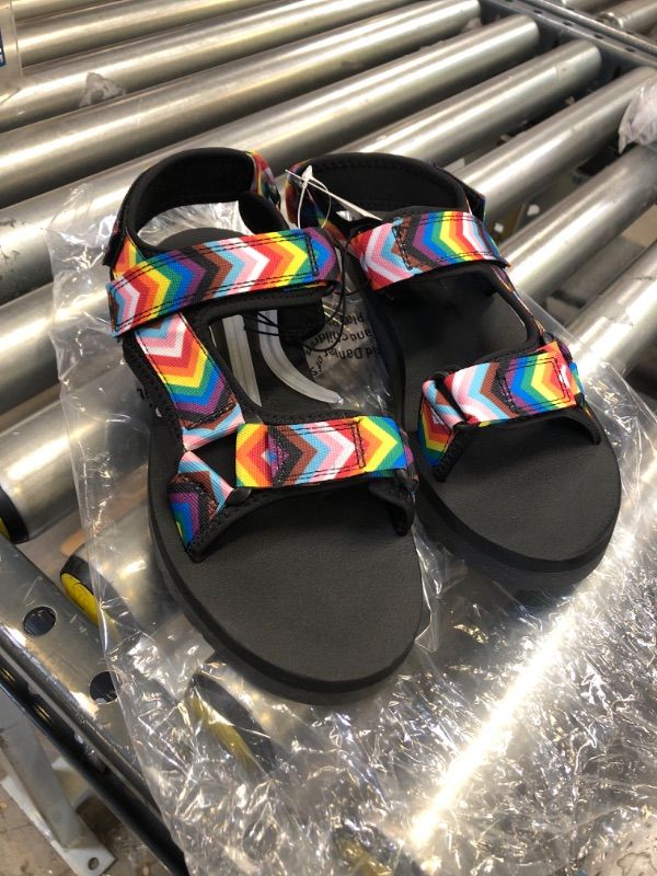 Photo 1 of Pride Adult Adventure Sandals - Black --- Size Small