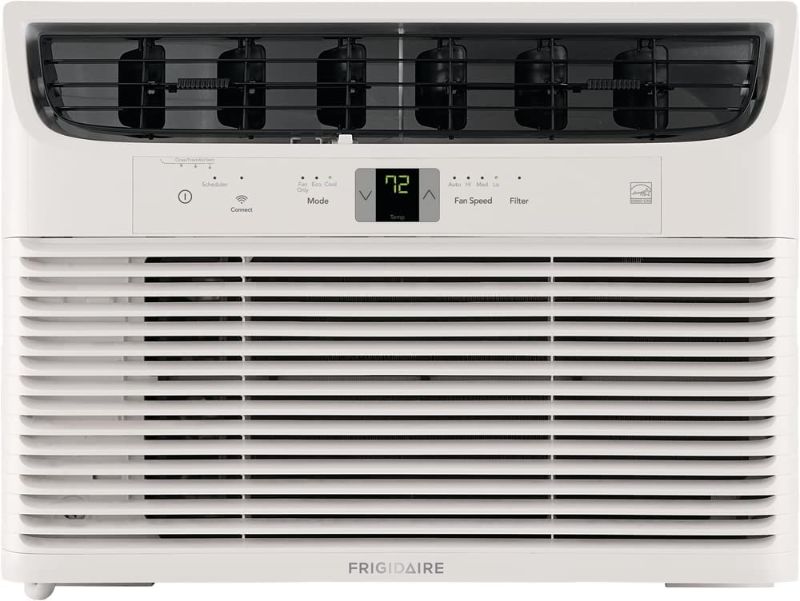 Photo 1 of Frigidaire Connected Window-Mounted Room Air Conditioner, 15,000 BTU, in White
