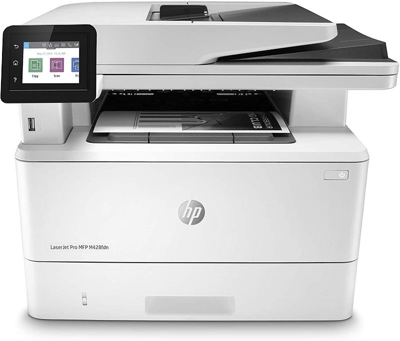 Photo 1 of HP LaserJet Pro MFP M428fdn Monochrome All-in-One Printer with built-in Ethernet & 2-sided printing, (W1A29A)
