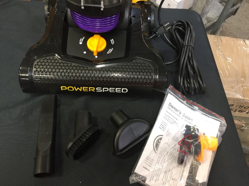 Photo 5 of Eureka  Powerspeed Corded Bagless Upright Vacuum
