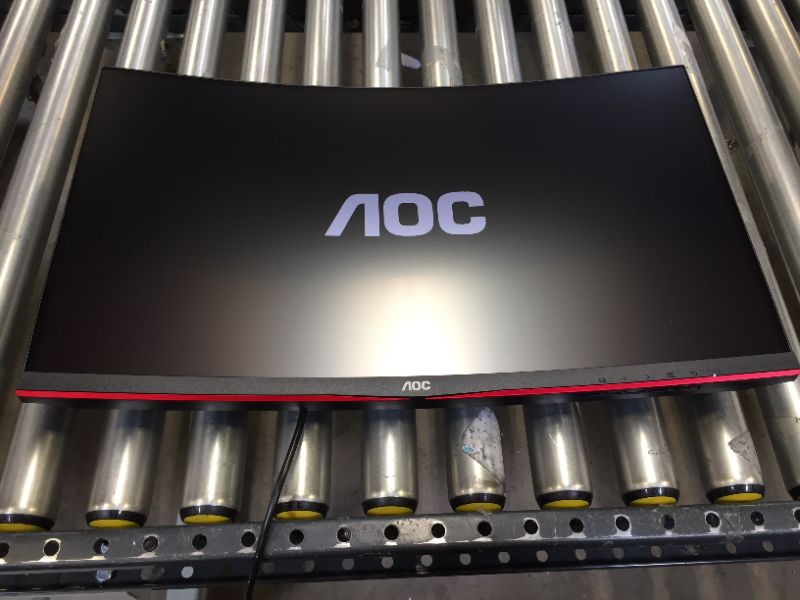 Photo 1 of AOC C27G2Z 27" Curved Frameless Ultra-Fast Gaming Monitor, FHD 1080p, 0.5ms 240Hz, FreeSync, HDMI/DP/VGA, Height Adjustable, 3-Year Zero Dead Pixel Guarantee, Black, 27" FHD Curved
