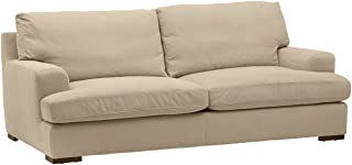 Photo 1 of Amazon Brand – Stone & Beam Lauren Down-Filled Oversized Sofa Couch, 89"W, Fawn