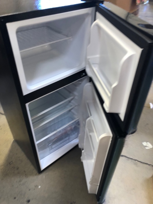 Photo 1 of Frigidaire EFR451 2 Door Refrigerator/Freezer, 4.6 cu ft, Platinum Series, Stainless Steel, Double