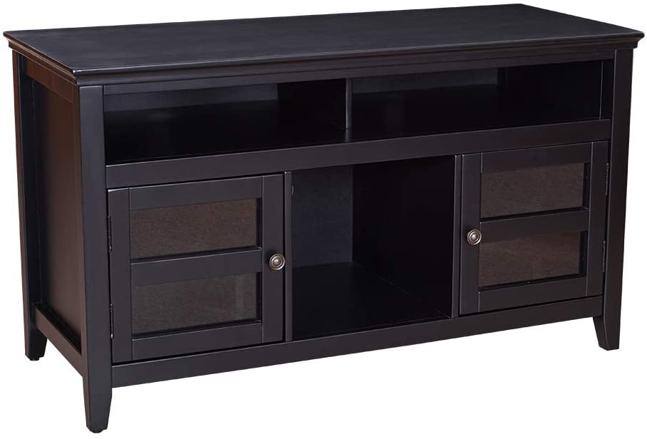 Photo 1 of  Ravenna Home Classic Solid Wood Media Center, 47.87"W, Black