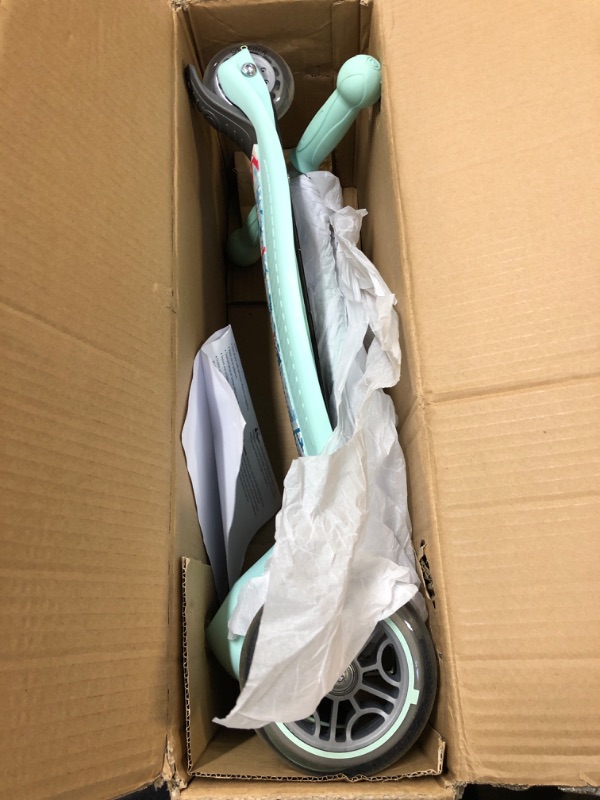 Photo 1 of Globber Junior Series 3-Wheel Foldable Scooter in Mint