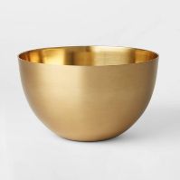 Photo 1 of 128oz Aluminum Serving Bowl Gold - Project 62

