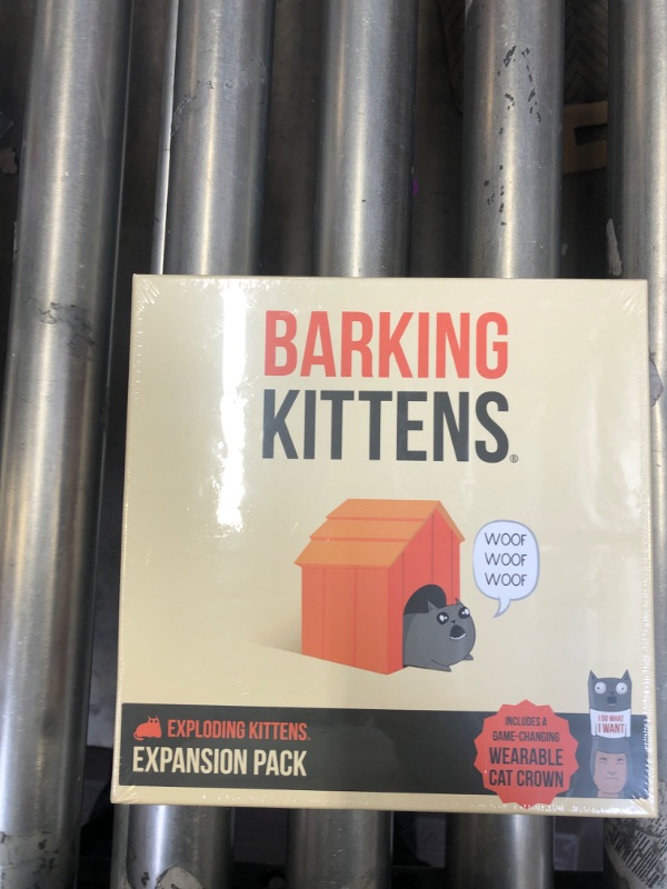 Photo 2 of Barking Kittens Expansion Set - A Russian Roulette Card Game, Easy Family-Friendly Party Games - Card Games for Adults, Teens & Kids - 20 Card Add-on
