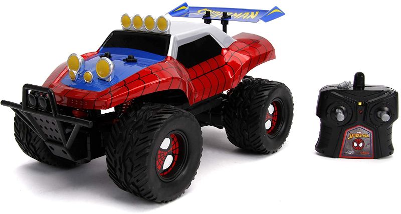 Photo 1 of Marvel Spider - Man Buggy RC 1:14 Radio Control Vehicle
(UNABLE TO TEST FUNCTIONALITY, MISSING REMOTE)
