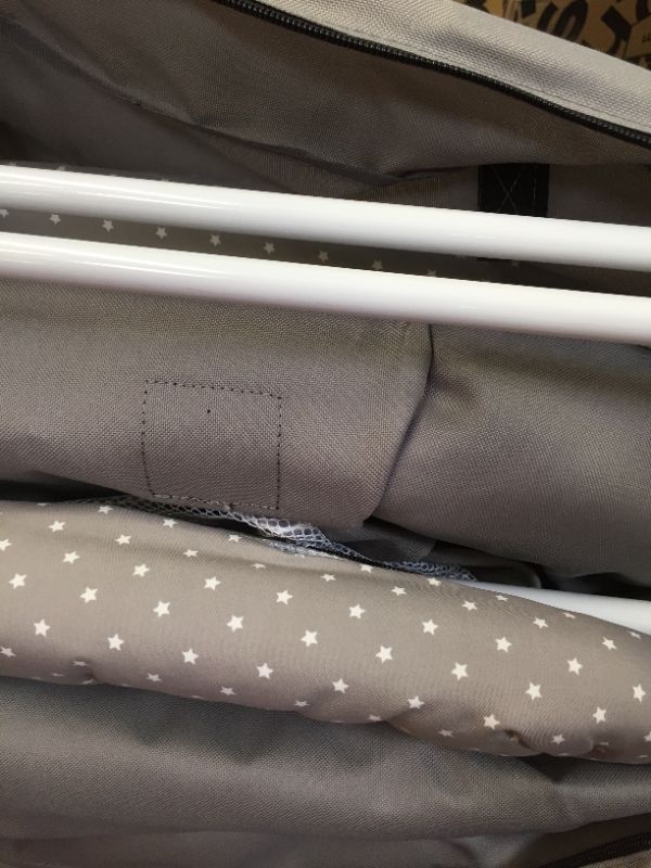 Photo 1 of Dream On Me, Traveler Portable Bassinet, Twinkle Grey

