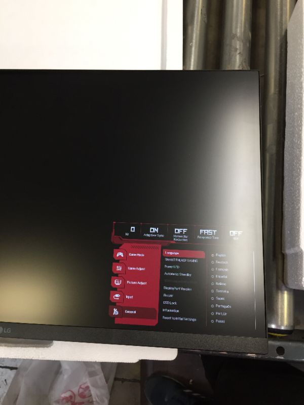 Photo 2 of LG 27GN800-B Ultragear Gaming Monitor 27" QHD (2560 x 1440) IPS Display, IPS 1ms (GtG) Response Time, 144Hz Refresh Rate, NVIDIA G-SYNC Compatible, AMD FreeSync Premium - Black
