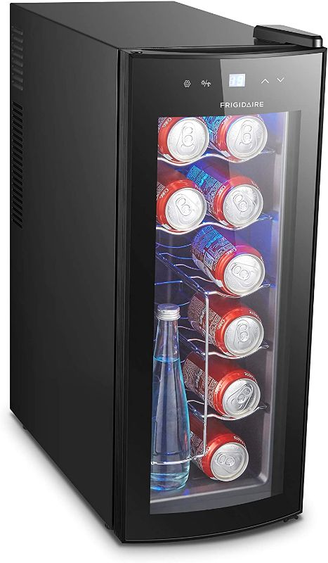 Photo 1 of FRIGIDAIRE Wine & Beverage Cooler with Curved Glass Door