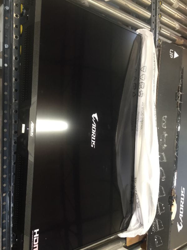 Photo 1 of AORUS FV43U 43" 144Hz 2160p HBR3, NVIDIA G-SYNC Compatible, Exclusive Built-in ANC, 3840x2160 Display, 1ms Response Time, HDR, 96% DCI-P3, 1x DisplayPort 1.4, 2X HDMI 2.1, 2X USB 3.0, 1x USB C