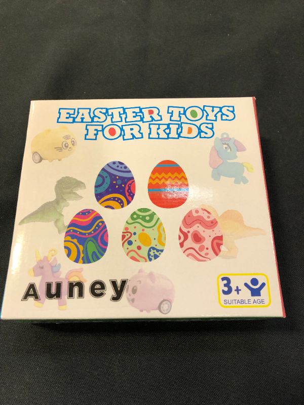 Photo 3 of Auney 12Pcs Prefilled Easter Eggs Filled with Pony Keychains Toys for Kids Easter Party Favors, Easter Basket Stuffer, Pre Filled Easter Eggs, Easter Egg Hunt
