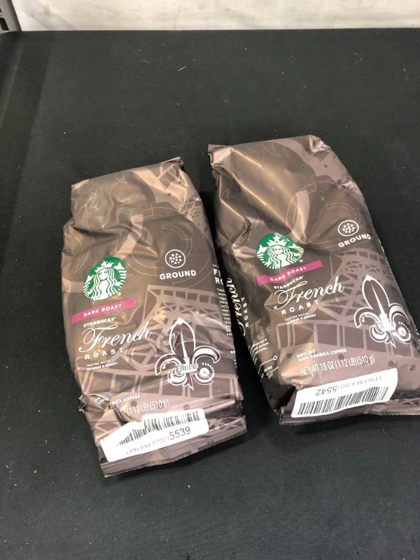 Photo 1 of 2 PACK DARK ROAST STARBUCKS COFFEE 