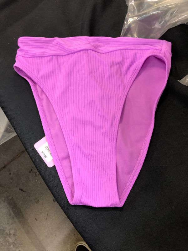 Photo 1 of PURPLE WOMENS SWIM BOTTOMS M 
