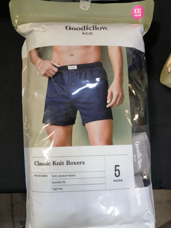 Photo 1 of Men's Knit Boxers 5pk - Goodfellow & Co L

