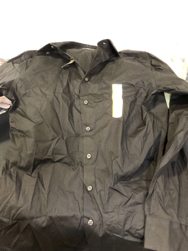Photo 1 of BLACK MEDIUM BUTTON UP 