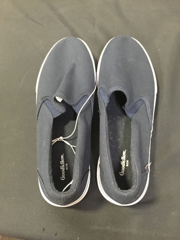 Photo 1 of GOODFELLOW BLUE SLIP ON SHOES SIZE 11