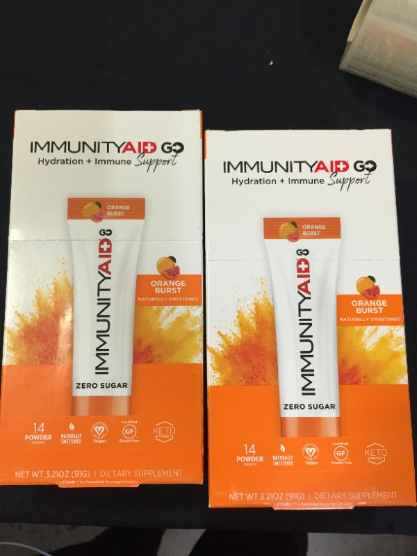 Photo 1 of 2 PACK OF IMMUNE AID 