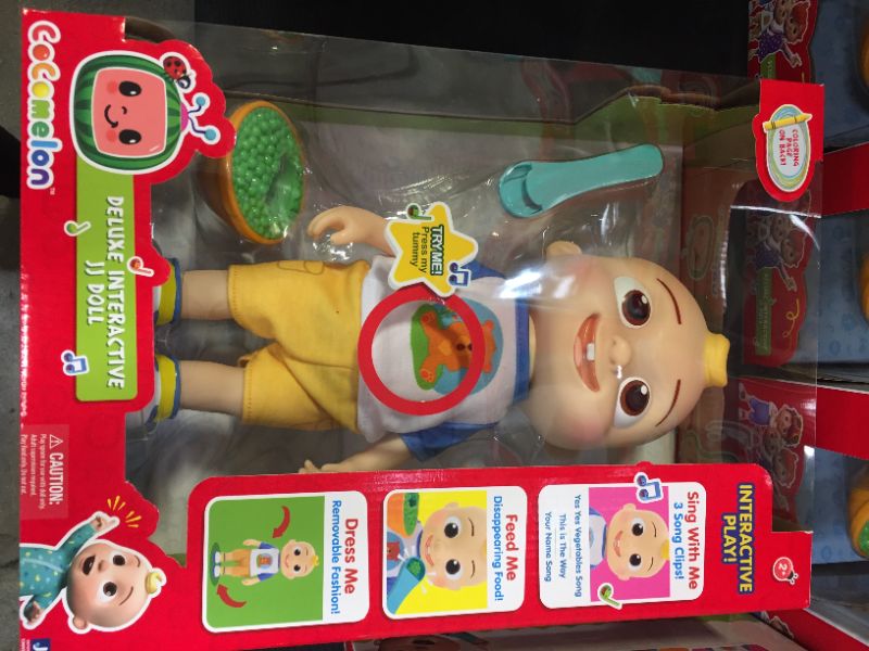 Photo 2 of Cocomelon JJ Deluxe Interactive Doll