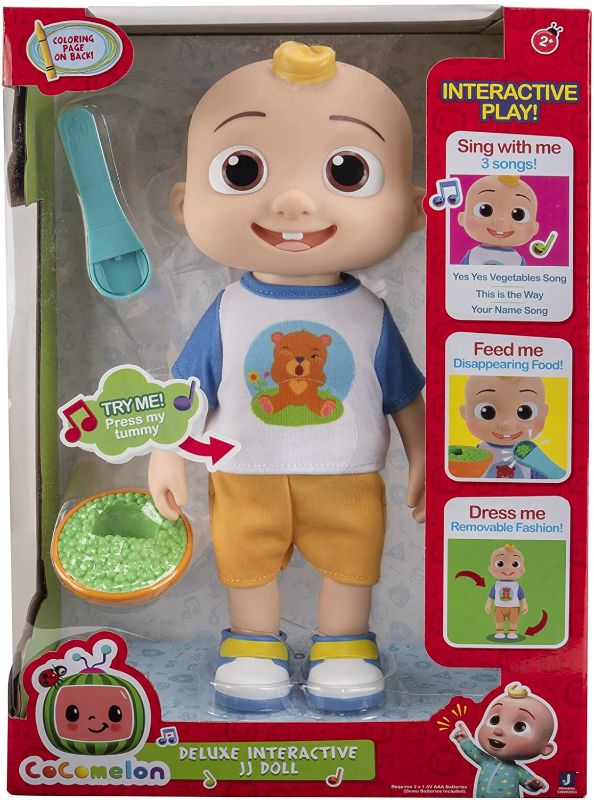 Photo 1 of Cocomelon JJ Deluxe Interactive Doll