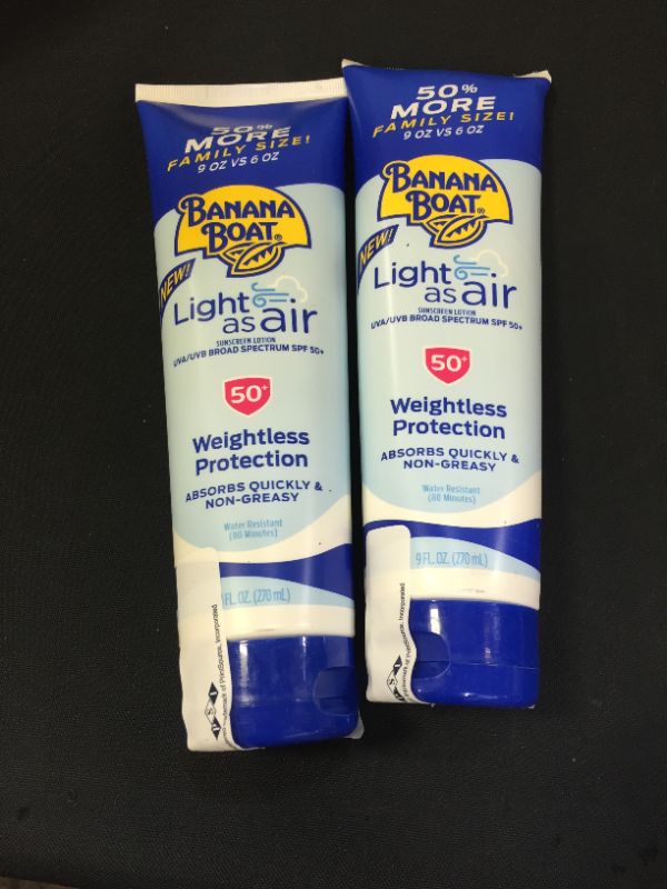 Photo 1 of 2 PACK OF SUN SCREEN