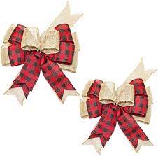 Photo 1 of  Kimgood Connie Large Burlap Bows for Decoration 