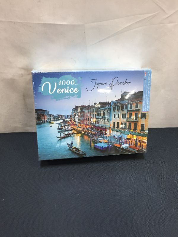 Photo 1 of 1000 pcs Venice jigsaw puzzle - factory sealed 