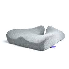 Photo 1 of Cushion Lab Patented Pressure Relief Seat Cushion for Long Sitting Hours on Office/Home Chair, Car, Wheelchair - Extra-Dense Memory Foam for Hip, Tailbone, Coccyx, Sciatica - Light Grey
