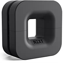 Photo 1 of NZXT Puck - BA-PUCKR-B1 - Cable Management and Headset Mount - Compact Size - Silicone Construction - Powerful Magnet for Computer Case Mounting - Black
