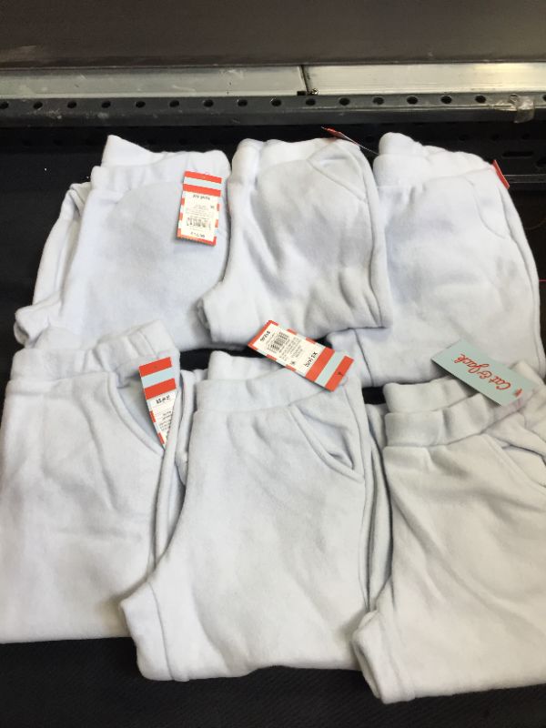 Photo 1 of CAT & JACK KIDS WARM JOGGERS SIZE XS 4/5 
6 JOGGERS BRAND NEW