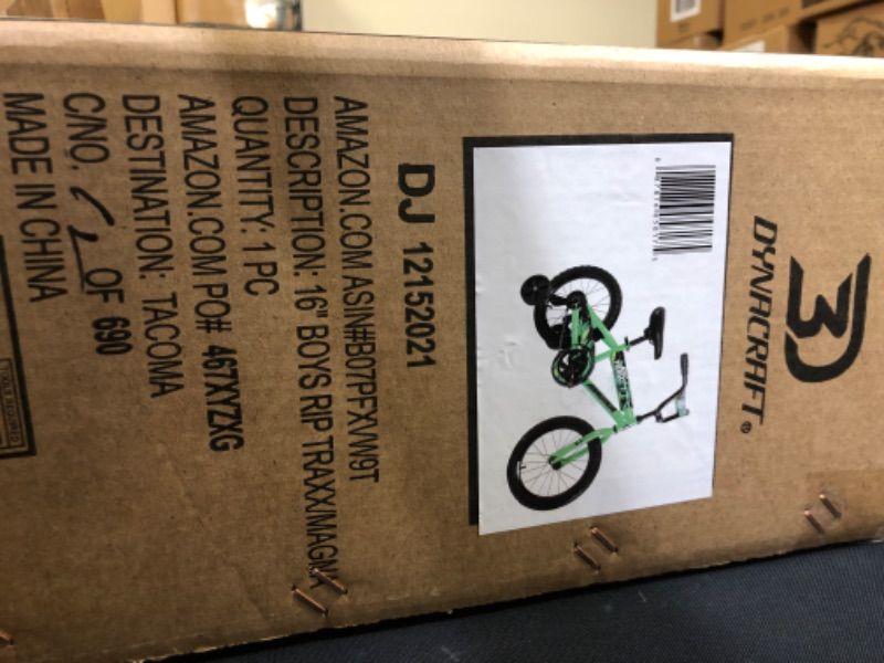 Photo 1 of 16" Magna Boys Rip Traxx BMX Bike
