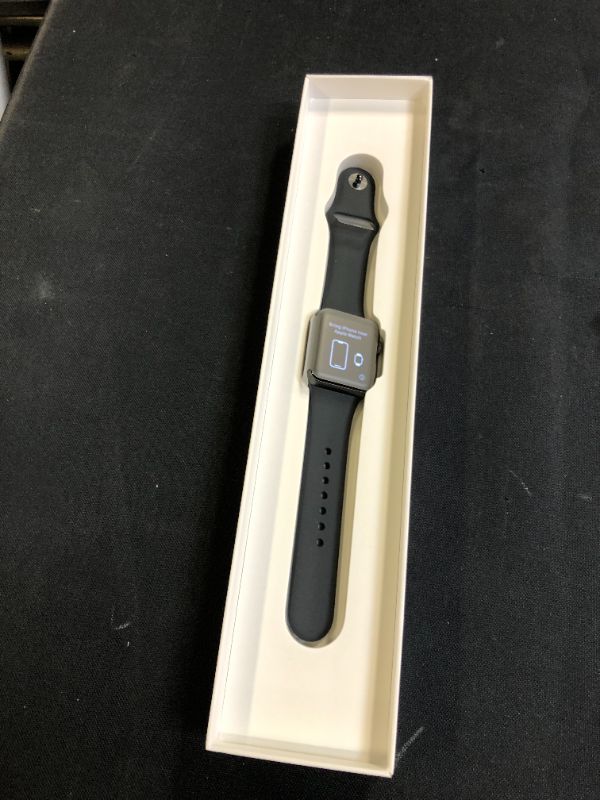 Photo 2 of Apple Watch Series 3 38mm Smartwatch Small in Gray
