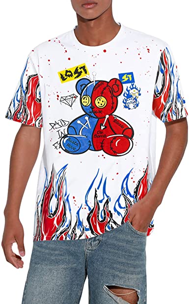 Photo 1 of Mens Hipster Hip-Hop Premium Technique Tees - Stylish Longline Urban Streetwear Latest NYC Fashion T-Shirts
SIZE LARGE 