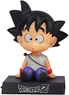 Photo 1 of Goku Phone Bracket, Goku Shaking Head Car Decoration, Dragon Ball Z Home Decoration, Goku Decor for Home,Car,Party Cake DAMAGES TO PACKAGING 
