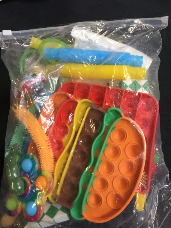 Photo 2 of Fidget Toy Packs, Sensory Fidget Toys Set with Pop , Stress Relieve Fidget Packs Cheap (Fidget Packs B)
