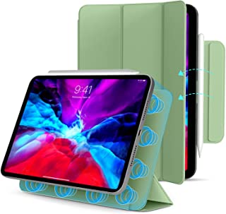 Photo 1 of KenKe Magnetic Case for iPad Pro 11 Inch 2021 2020 2018 Models, Lightweight Tri-fold Stand, [Supports Pencil Charging] Cover for iPad Pro 11 Case (2nd / 3rd Gen) Magnetic Attachment, Green
3 PACK