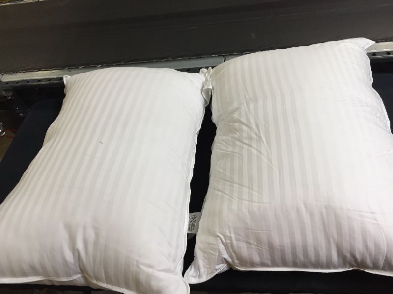 Photo 1 of 2 QUEEN SIZE PILLOWS AND 1 QUEEN SIZE FITTED SHEET (SOME PET HAIR ON IT)