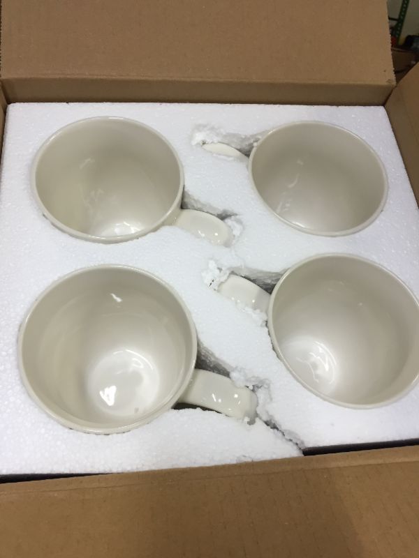 Photo 3 of Ceramic Coffee Mugs Cups With Handle Set Of 4 - 17 Oz
6 BOXES (BRAND NEW)