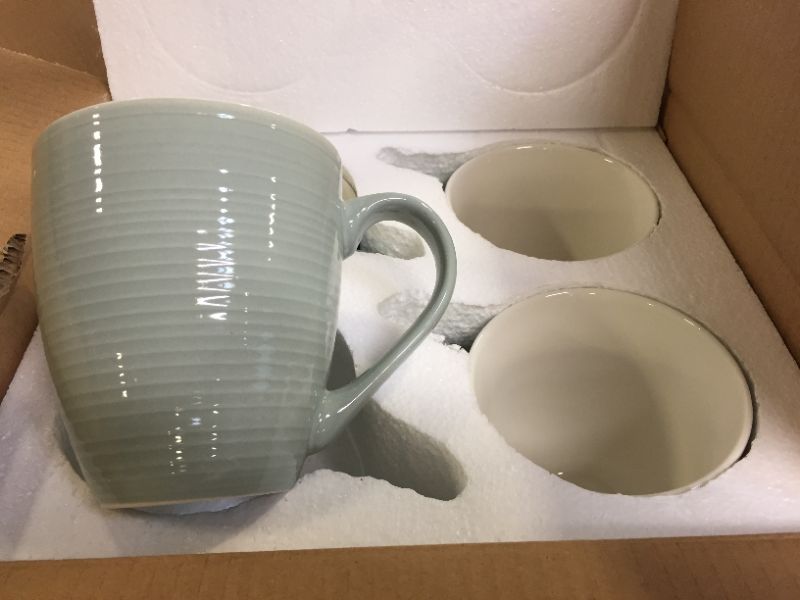 Photo 2 of Ceramic Coffee Mugs Cups with Handle Set of 4 - 17 oz
6 BOXES BRAND NEW (COLOR MAY DIFFER)