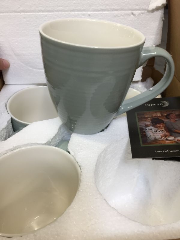 Photo 1 of Ceramic Coffee Mugs Cups with Handle Set of 4 - 17 oz
6 BOXES BRAND NEW (COLOR MAY DIFFER)