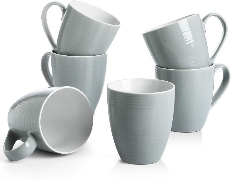 Photo 1 of DOWAN Coffee Mugs Set, 17 Oz Large Coffee Mug Set of 6