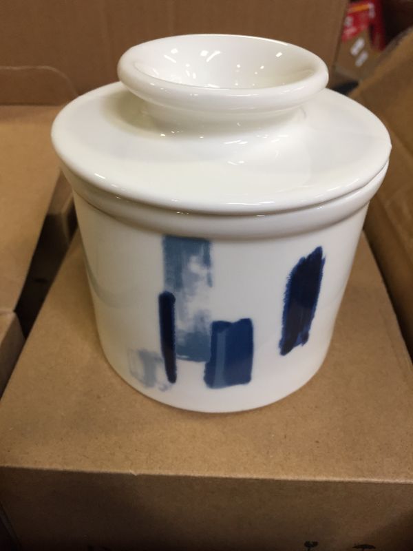 Photo 1 of Blue Rhythm 1 Piece 3.5 Inches Butter Crock
 18 PACKS