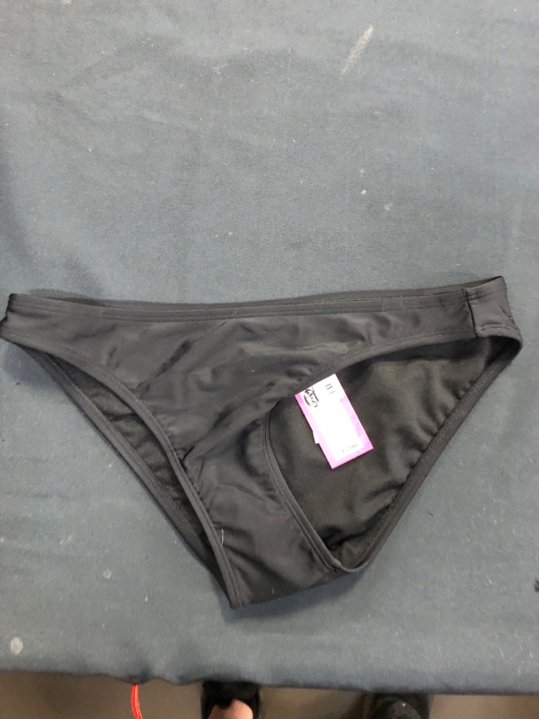 Photo 1 of Juniors' Cheeky Bikini Bottom - Xhilaration™ Black
small