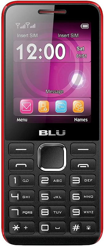 Photo 1 of BLU Tank II T193 Unlocked GSM Dual-SIM Cell Phone w/ Camera and 1900 mAh Big Battery - Unlocked Cell Phones - Retail Packaging - blue
